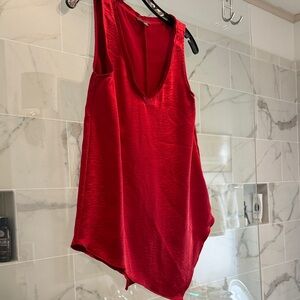 Lilla P Red Sleeveless Top